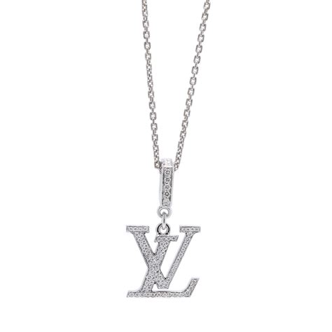 louis vuitton men's monogram necklace